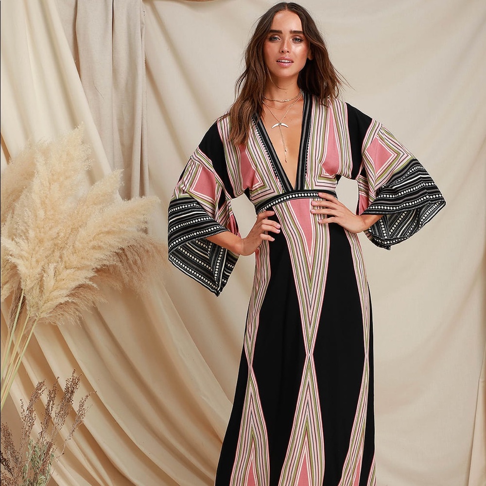 Lulu’s Print Montecito Maxi